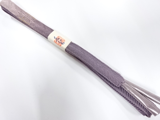 未使用品　正絹　手組帯締め